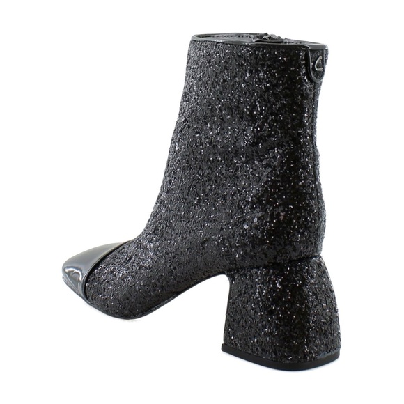New Circus NY by Sam Edelman Women's Osten Ankle Boot Bootie Black Glitter NIB - Picture 3 of 5